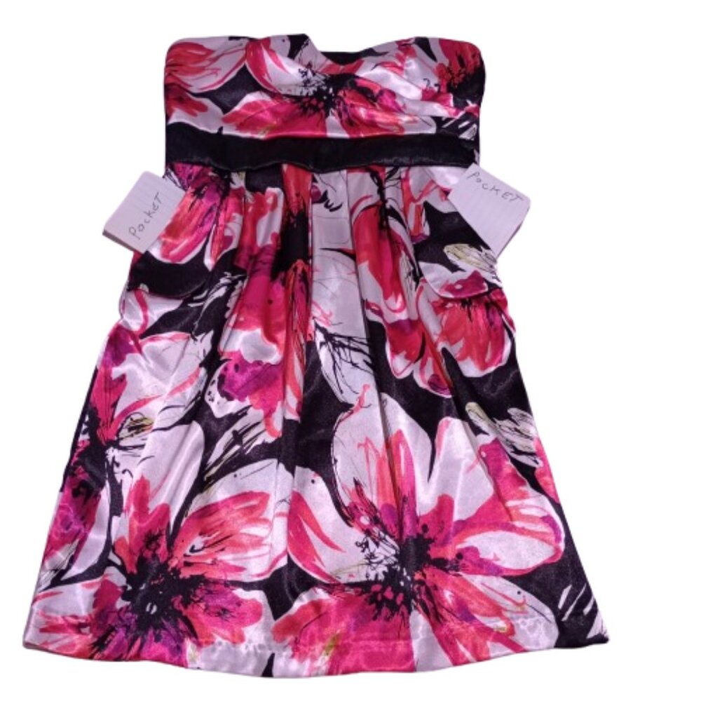 Ruby Rox Cocktail Mini Dress Strapless Sleeveless… - image 4